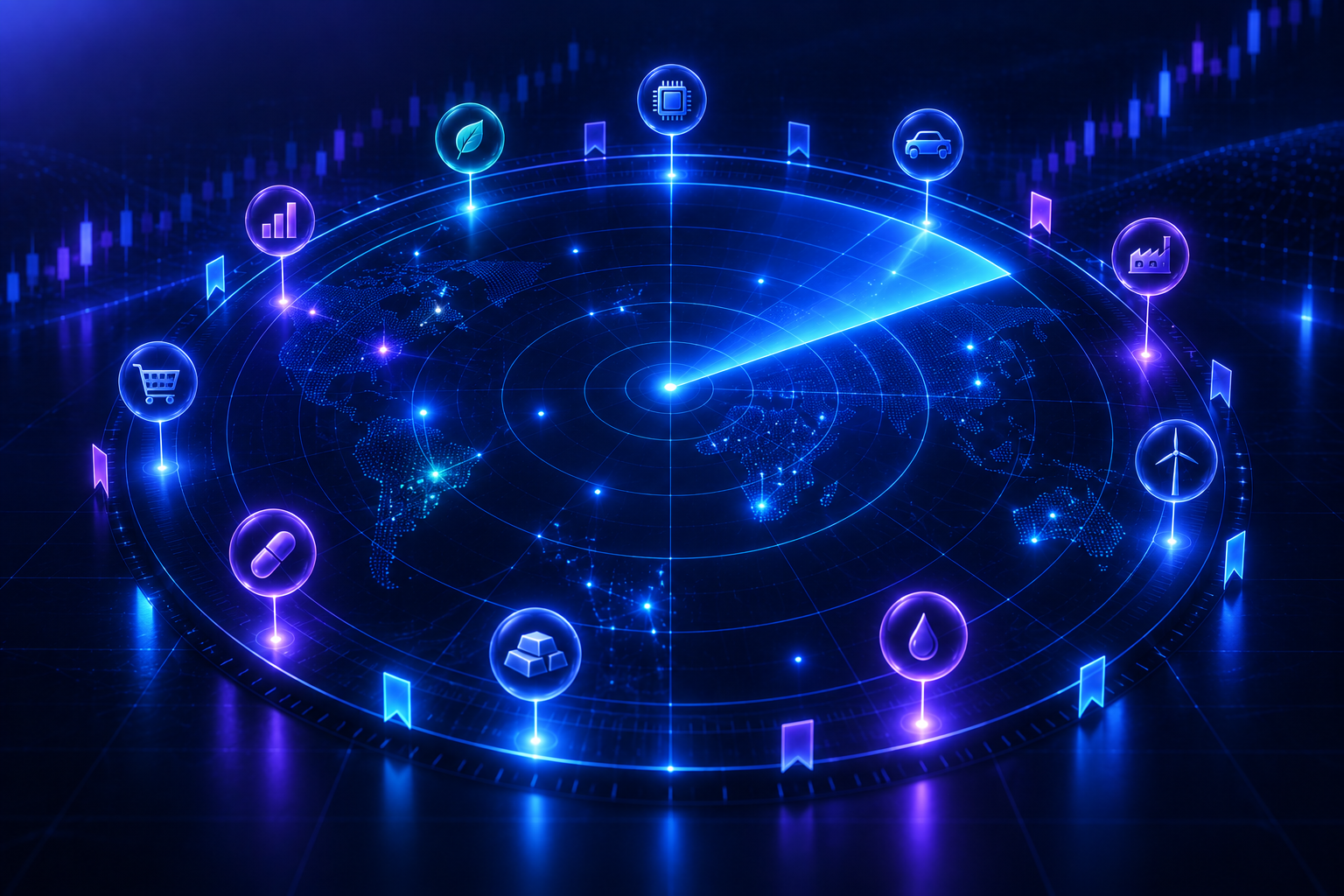 Sector and topic watchlists being tracked